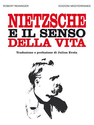 cover image of Nietzsche e il senso della vita